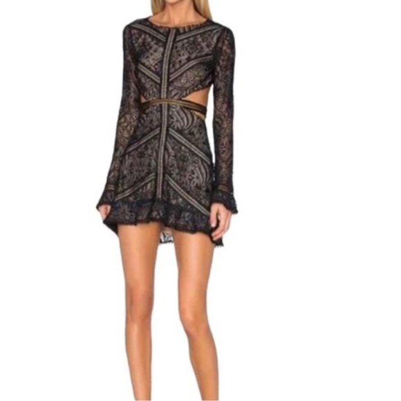 For Love & Lemons emery lace mini dress - Picture 4 of 11